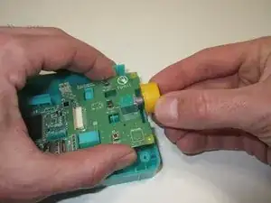 Lautstärkeregler abziehen