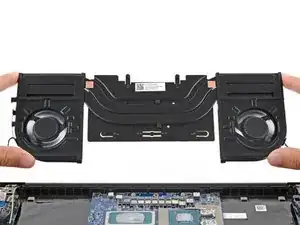 Fans and Heatsink Assembly