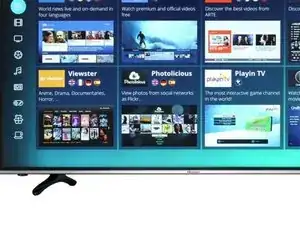 Prüfung und BGA Rework Hisense TV H49MEC3050 123cm