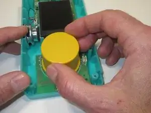 Wahlschalter abziehen