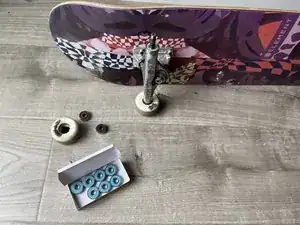 How to Replace the Bearings on a Street Skateboard