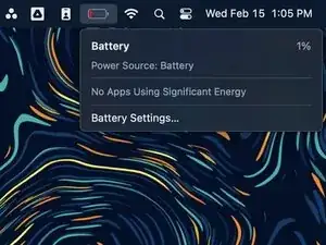 MacBook Pro 16" (2023) Sicherheitsvorkehrungen