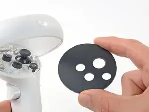 Meta Quest 2 Controller obere Abdeckung entfernen