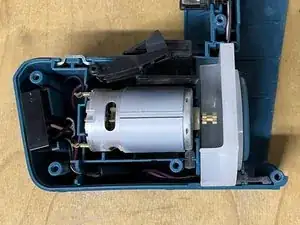 Motor und Lüfterrad