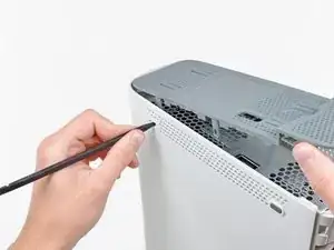 Oberes Lüftergitter