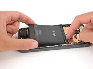 Google Pixel 9a Akku einbauen