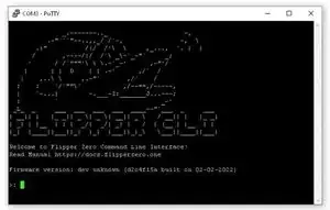 Verbinde den Flipper Zero mit deinem Computer.
