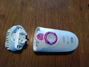 Braun Silk Epil 7 blockierten Epilieraufsatz reparieren (reinigen)
