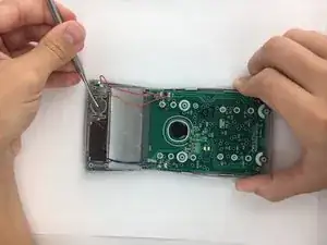 Hauptplatine und Bildschirm