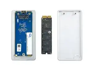 Wie man eine Mac SSD in einem OWC Envoy Pro Gehäuse verbaut