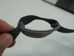 Gummiband am Brustgurt austauschen