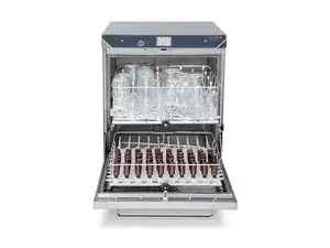 Glasspüler und Trockner