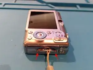 Canon IXUS 60 Mode-Selector reparieren