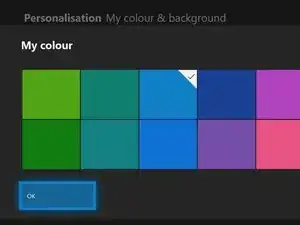 How to change your Xbox menu color. (Xbox One and above)