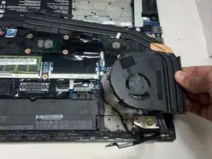 Lenovo ThinkPad P50s Fan Assembly Replacement