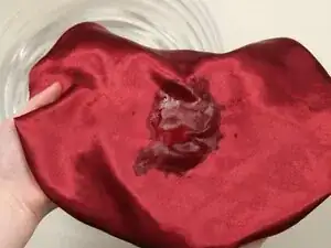 How to Remove a Blood Stain from Satin