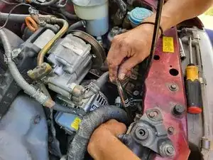 How to Tighten the Alternator Belt on your 1990-1993 Honda Accord