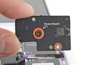 Framework Laptop 12 Power Button Board Installation